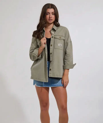 Rip Curl San Carlos Embroidered Jacket - Sage
